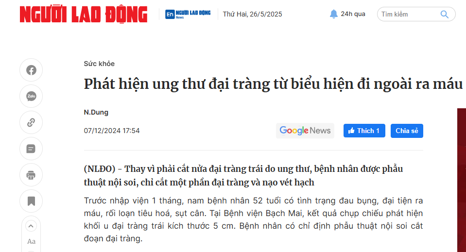 Đi ngoài ra máu tươi – Trĩ, nứt kẽ hay ung thư? Cách nhận biết qua triệu chứng